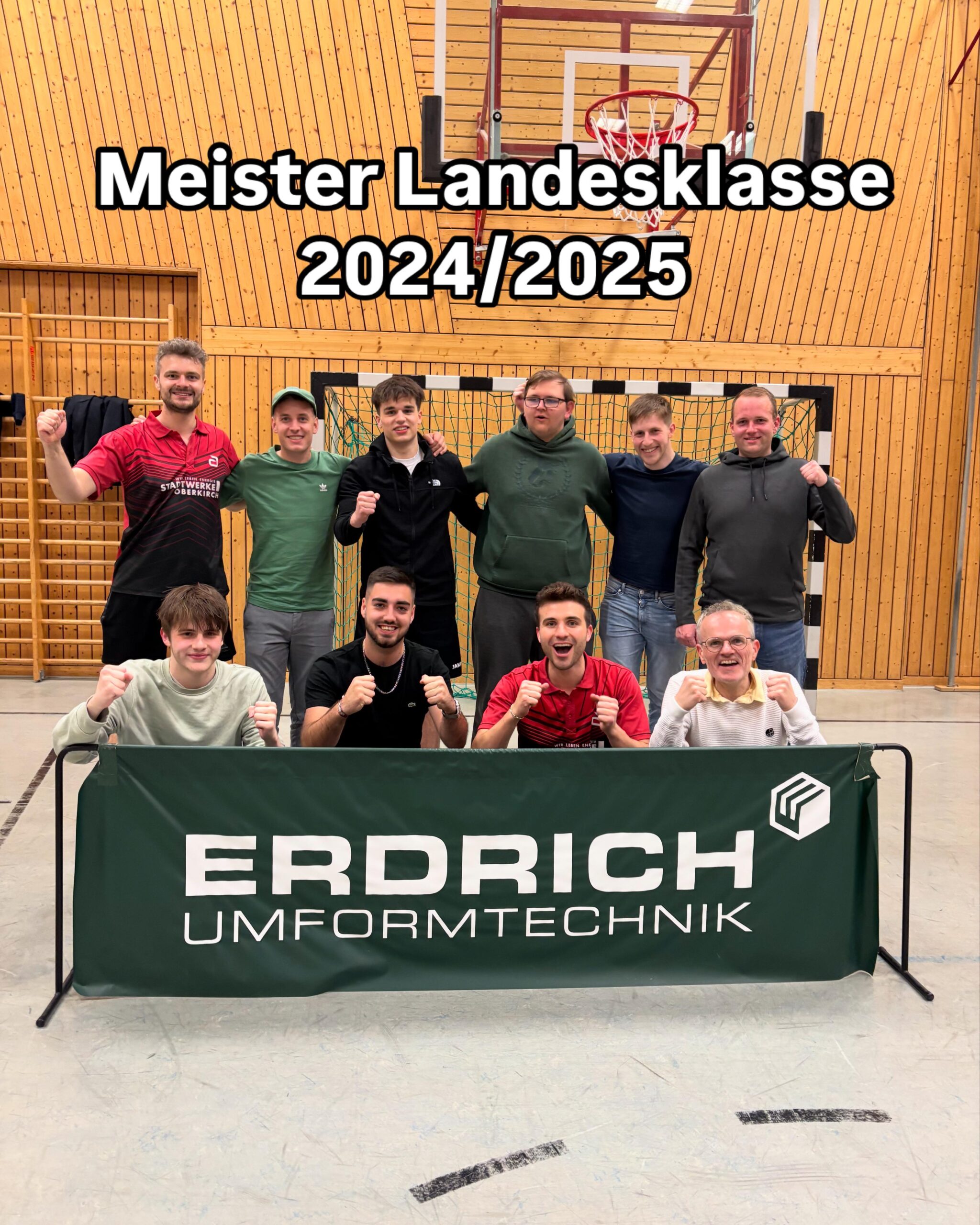Herren I: Zweiter Meistertitel in Folge – Aufstieg in die Landesliga