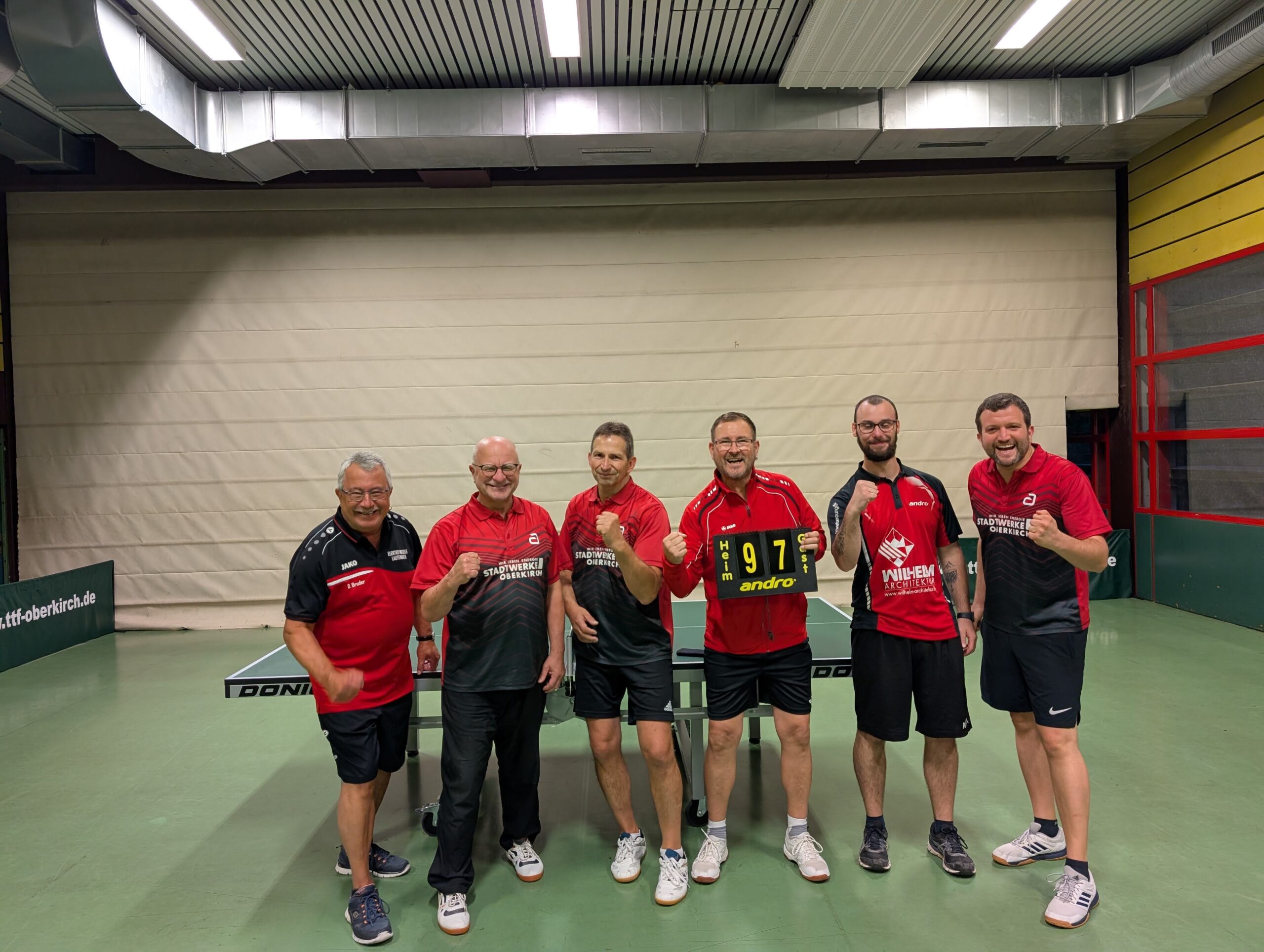 SG Renchtal V entscheidet Tischtennis-Krimi für sich