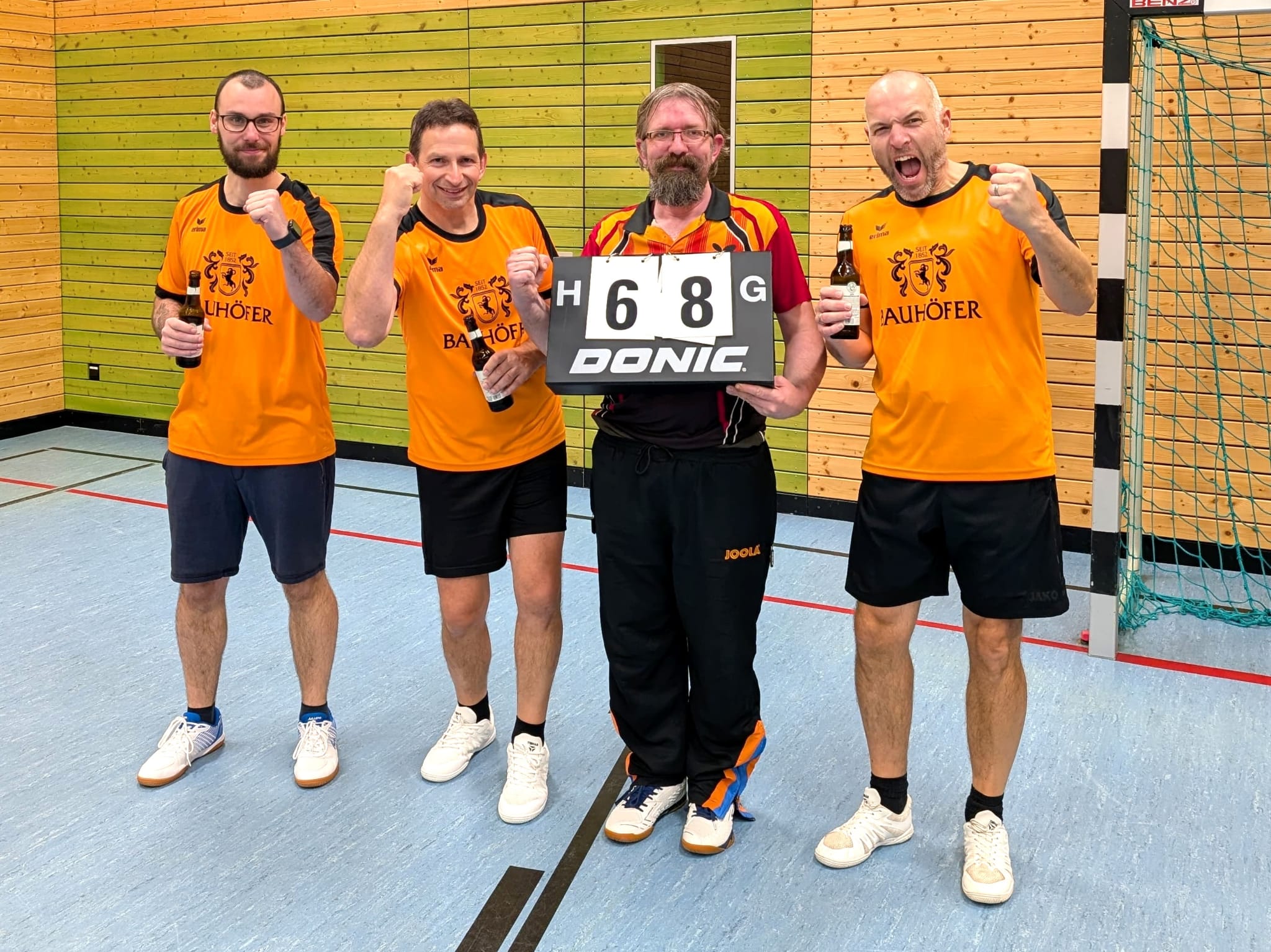 Unvergleichlicher Sieg der 6ten Mannschaft in Bad Peterstal