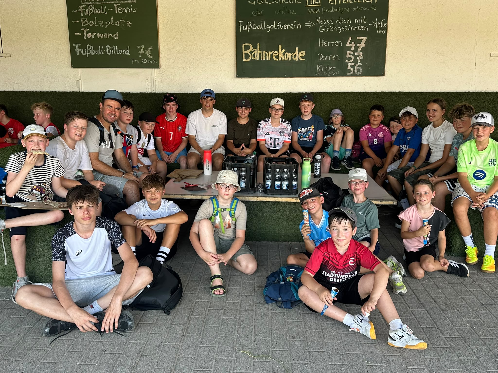 Fußballgolf-Ausflug der SG Renchtal Jugend